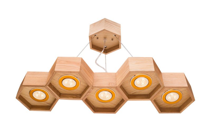 Pendat Lamp Honeycomb - HEXA 5